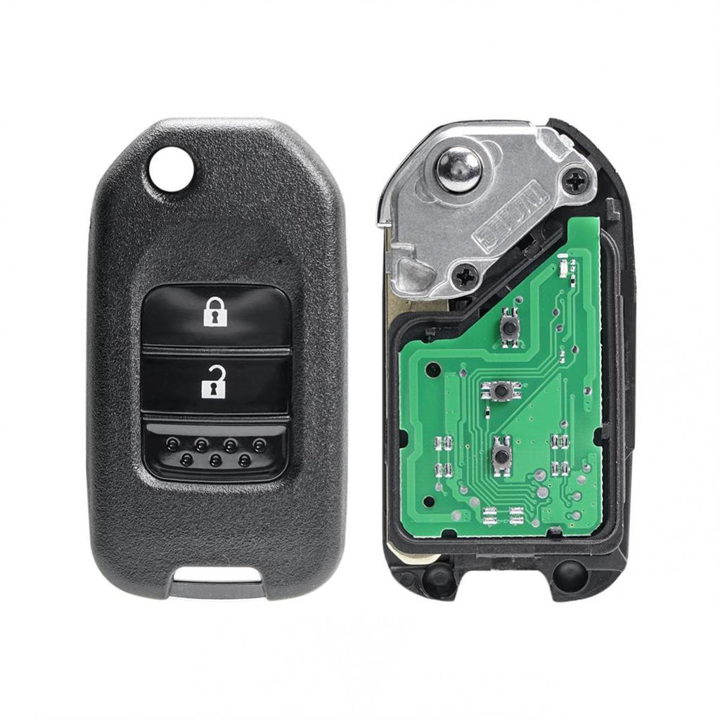 433Mhz 2Buttons Car Remote  Key with Electronic 47 G Chip / HLIK6-3T