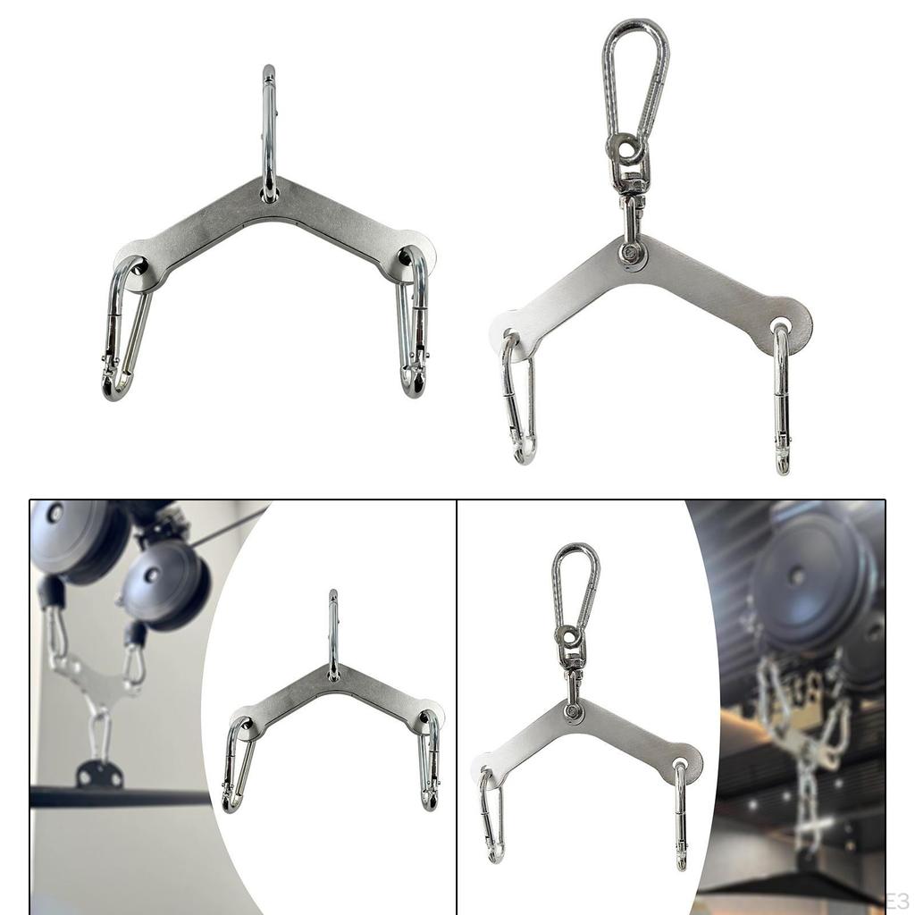 Pull Down Bar Fitness Equipment Attachment Versatile Heavy Duty Gym Strength Training Handle Non