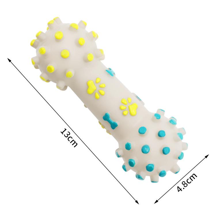 

Pet Toy for Dogs Bone Thunder Ball Shape Dog Toys Interaction Vocalizable Puppy Toys Molar Pets Dogs Accessories Supplies