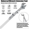 Wrench Extender Tool Bar - 15 inch Ultra Long Wrench Extension with Ergonomic Non-slip Grip, Leverage Saves Effort, Ideal for Garage Repair,