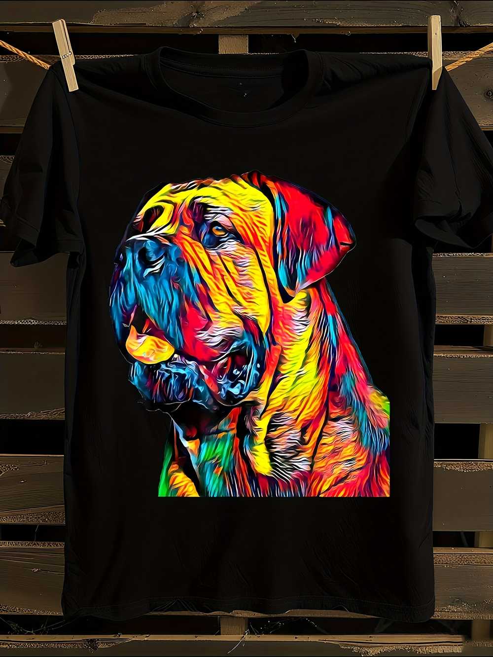 Cane Corso Italian Mastiff Dog Head Graphic T-Shirt XXL