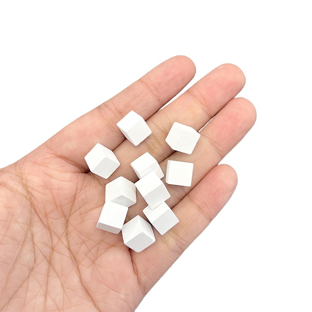 200 Piece 8Mm Wooden Cubes – Multi-Color Board Game Tokens Dice Replacement Pieces For Family Games Counting  Sorting Blocks