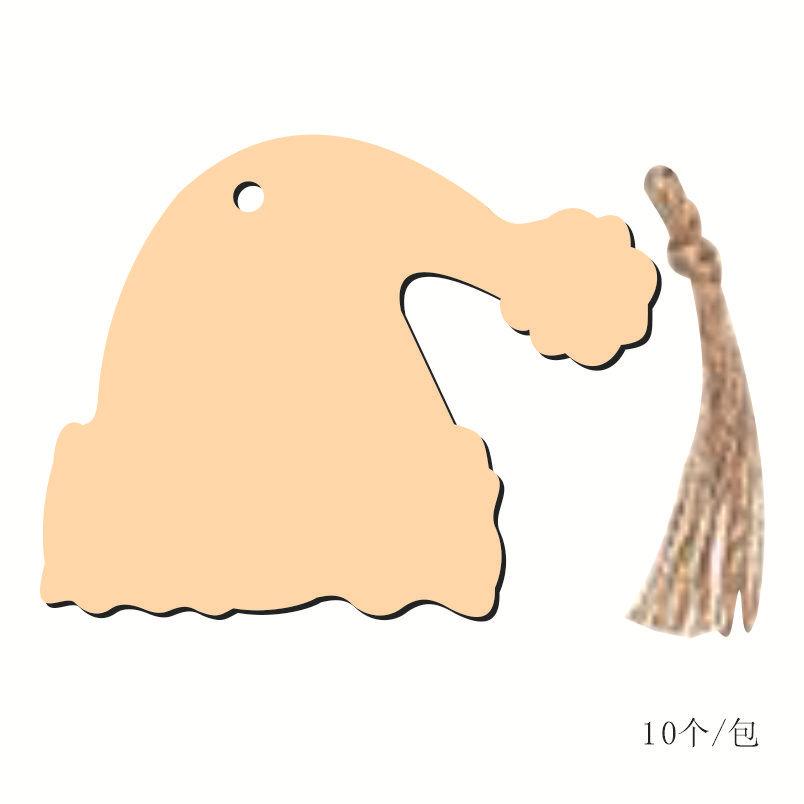 Hand-Painted Wood Slice Christmas Ornaments DIY Wooden Craft for Holiday Decor Rustic Tree Hangings & Festive Home Decoration