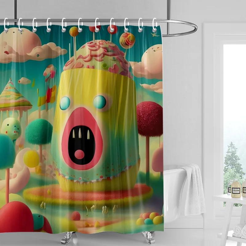 Domácí sprchové závěsy do koupelny voděodolná látka Moderní severský styl koupelnové závěsy sprchový závěs 180x200 240x180 aaaa