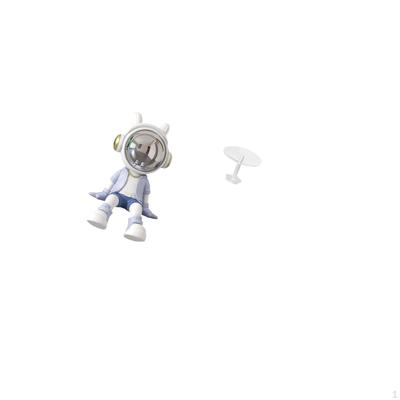 Nordic Astronaut Statue Figurine Ornament for Bookshelf Entrance Living Room Home Decor with