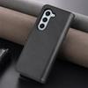 Fashion Business Sle Bla Flip Skin Feel Leather Phone Case for Samsung Galaxy Z Fold 7 6 5 4 3 Bracket Wallet Shockproof Cover