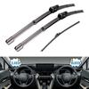 Per Seat Ibiza 6J 2008 - 2017 Set 3 Pezzi Tergicristalli Anteriori Posteriori 24"16"13" Parabrezza Finestrino Auto Accessori Hatchback Coupé