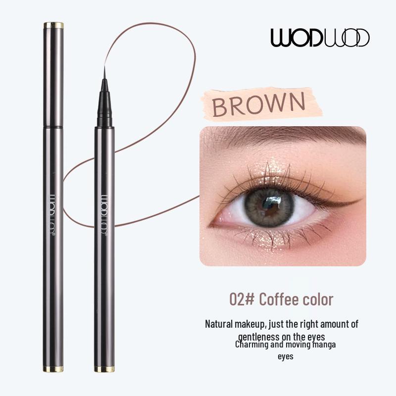 WODWOD Ultra-Fine Waterproof Lower Lash Eyeliner Pen - Sweatproof, Long-lasting, Non-smudging, Perfect for Beginners.