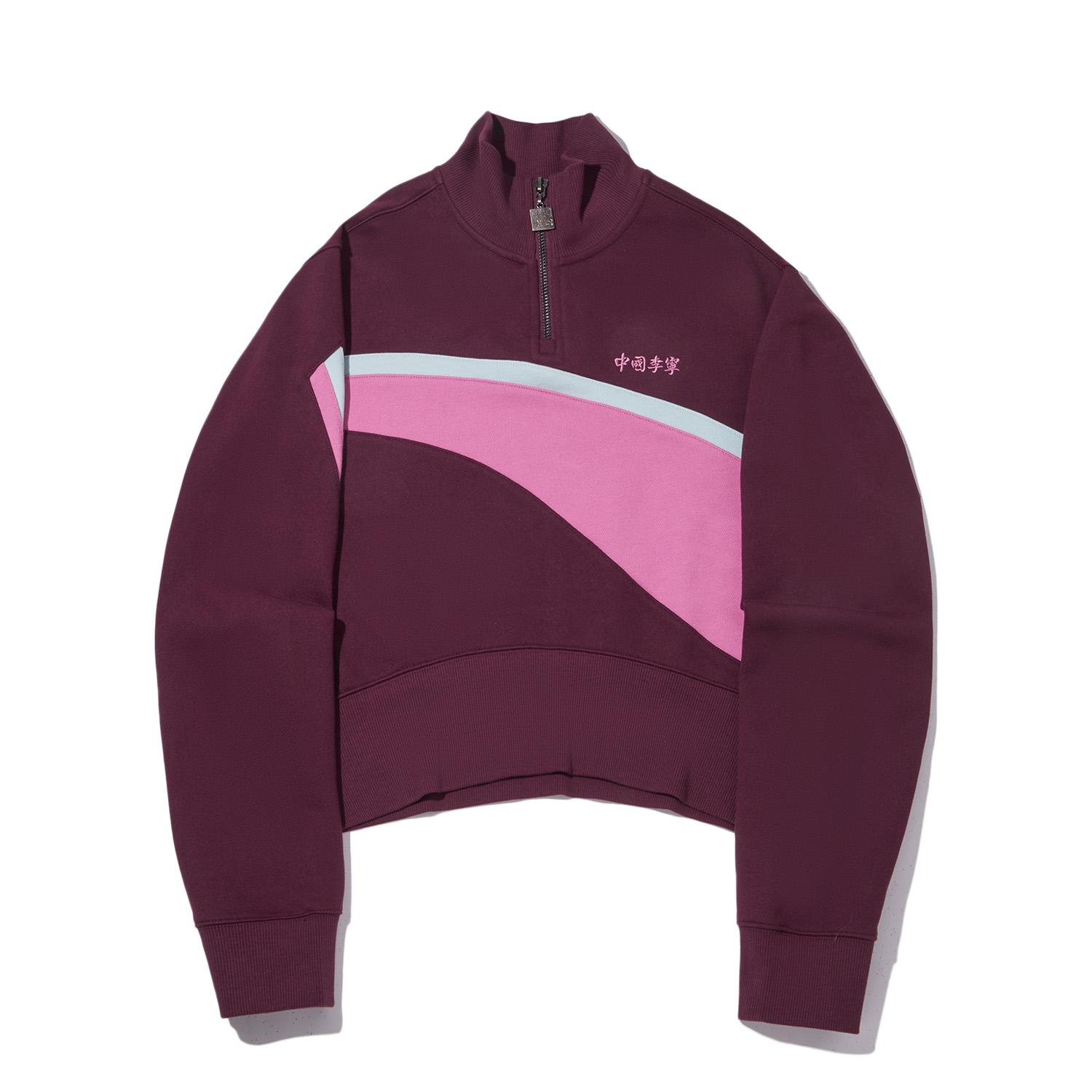 Li Ning Неделя моды в Милане Ретро Спортивная серия Повседневная толстовка Женские топы AWDW630-1 S