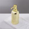 Handseifenspender Edelstahl Metallpumpe Nachfüllbarer Shampoospender für Badezimmer und Küche 10,5oz Fassungsvermögen