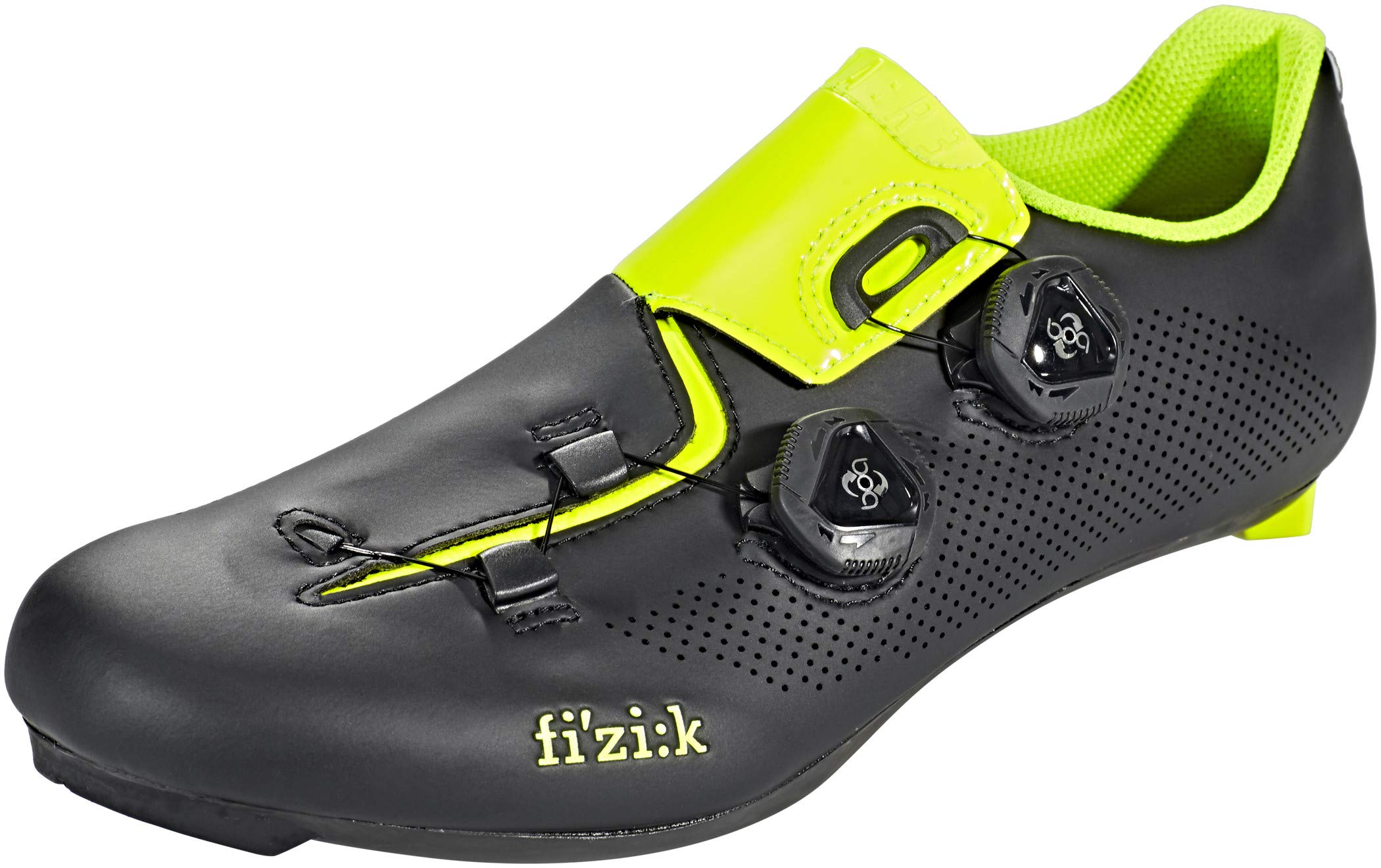 

Fizik R3B ARIA BOA Shoes, Black/Yellow, Size 39.5