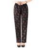 Women's Elastic Waist Loose-Fit Pants - Spring & Autumn, Large Size, Straight Cut for Middle-aged & Elderly