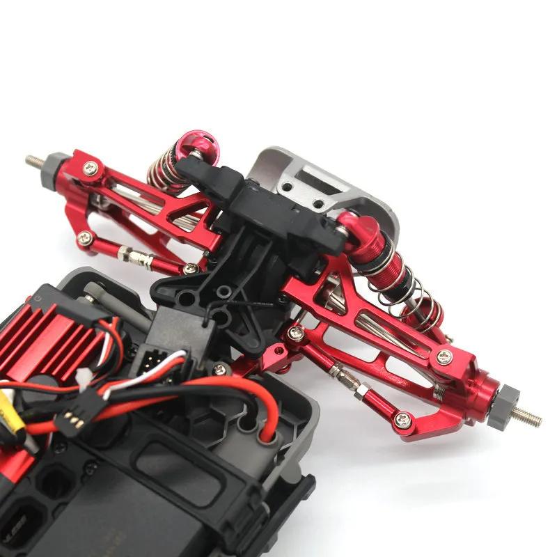 Mjx Hyper Go Spare Parts 16207 16208 16209 16210 H16H Modified Rc Drift Car Remote Control Cars Metal Upgrade Accessories