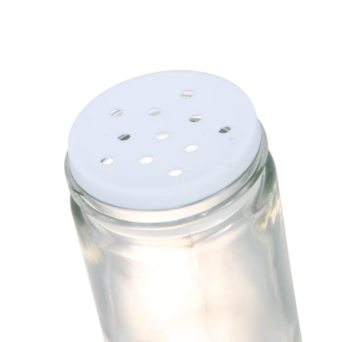 DULTON 6-Bottle Spice Rack CH01-K14, Body: Glass, Lid: Polystyrene, Rack: Chrome-Plated Steel, Made in China, BSP5801