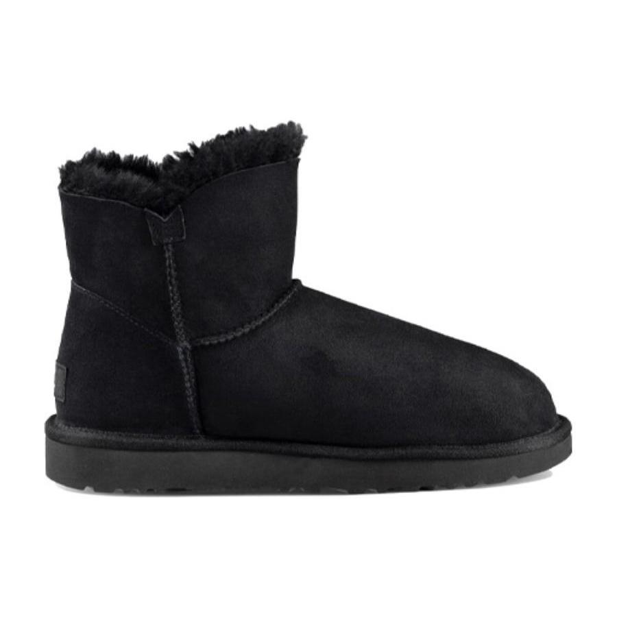 (WMNS) UGG Mini Bailey Button Boot 'Black' Women's 1016422-BLK