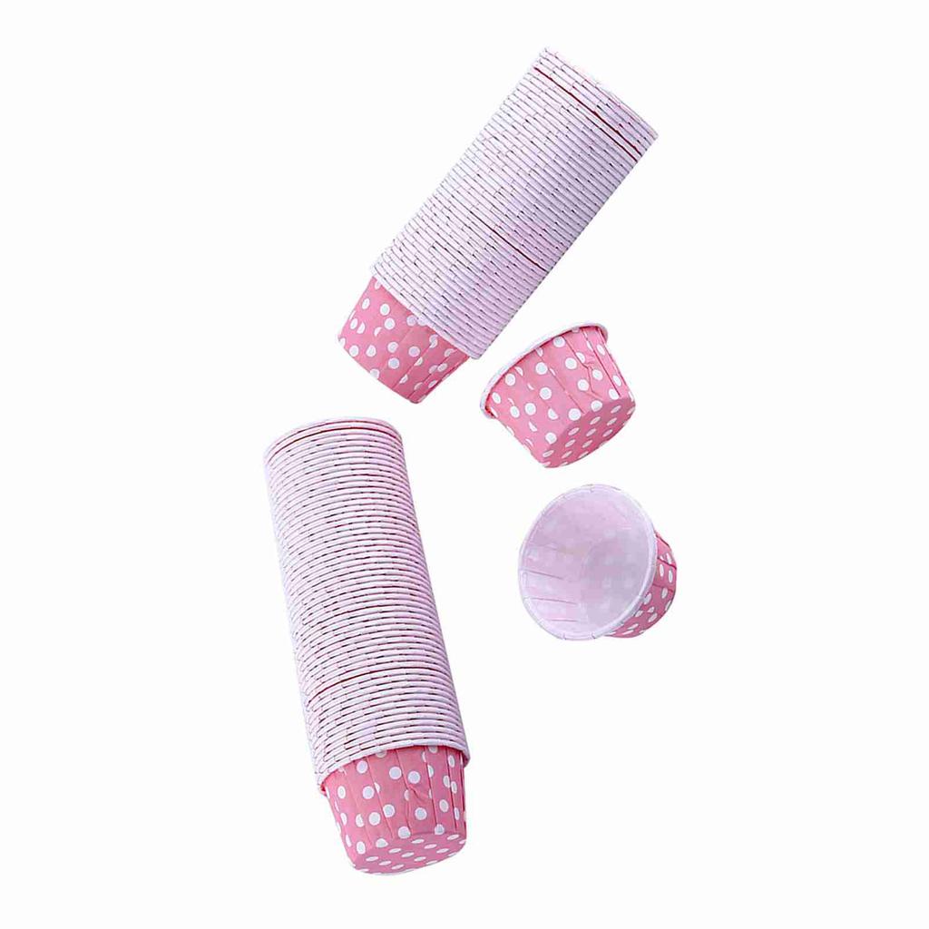 100pcs Paper Cake Cupcake Liner Case Wrapper Muffin Baking Cup for Party Wedding XMAS 8 Colors