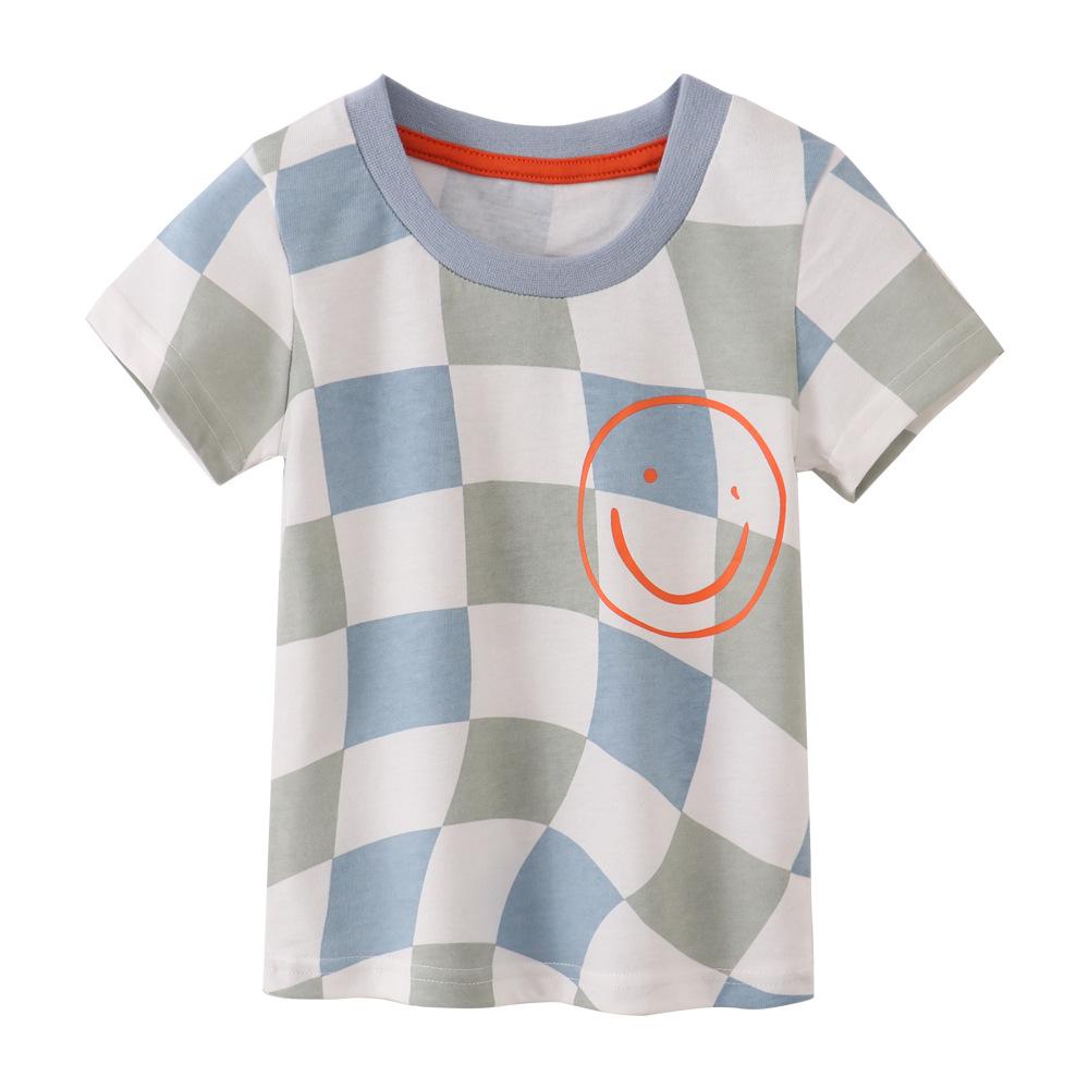Children s T-shirt girls short-sleeved T-shirt small and medium-sized children summer new children s T-shirt 100