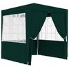 VidaXL Tente de Réception avec Parois Latérales Belvédère Tonnelle Pavillon Chapiteau Mariage Barbecue Voyage de Camping 48534