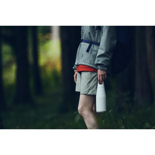 KINTO Trail Tumbler, 580ml, White, Double-walled Vacuum Wall, Insulates Hot and Cold Drinks, 2021