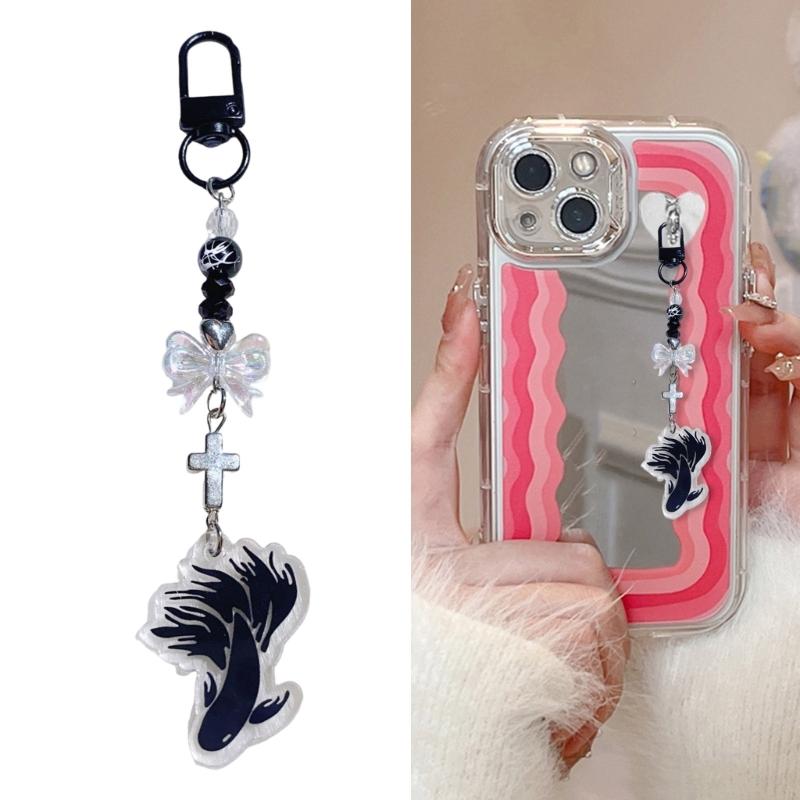 Wear Resistant Keychain Personalized Fish Design Cultural Inspired Accessory For Everyday Carry Stylish Gift Choice