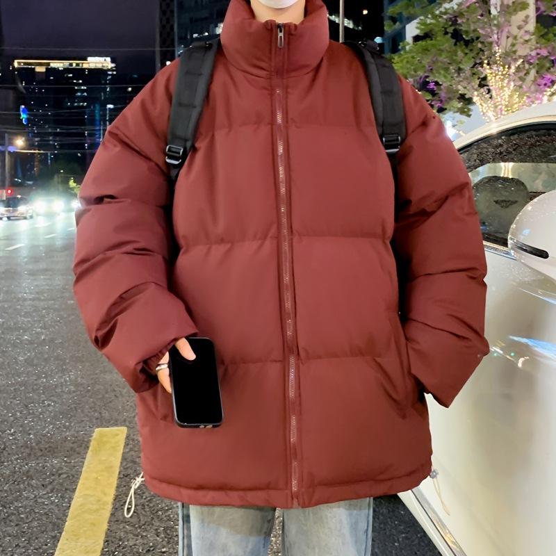 New Autumn and Winter Leisure Sports Versatile Men and Women Couple Cotton Clothes Fake Two Hooded Thickened Warm Cotton Coat