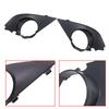 Pair Car Front Bumprt Fog Light Cover Lamp Frame Grille For BMW E60 E61 M Sport 2003 2004 2005 2006 2007 2008 2009 51117896604