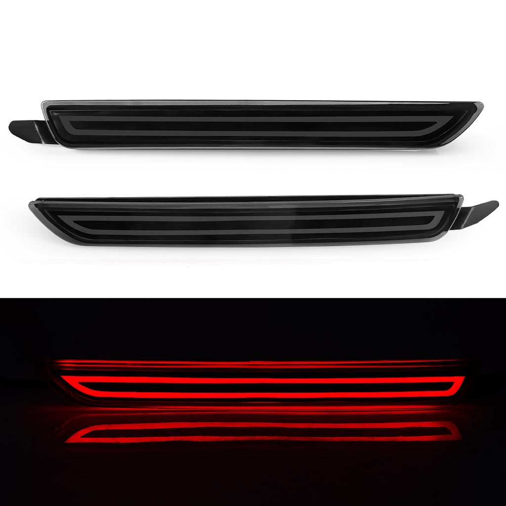 For Mazda CX-30 CX30 CX50 CX-50 2020 2021 2022 Car Rear Bumper Reflector Light Danamic Turn Signal Brake Warning Drving Lamp 12V
