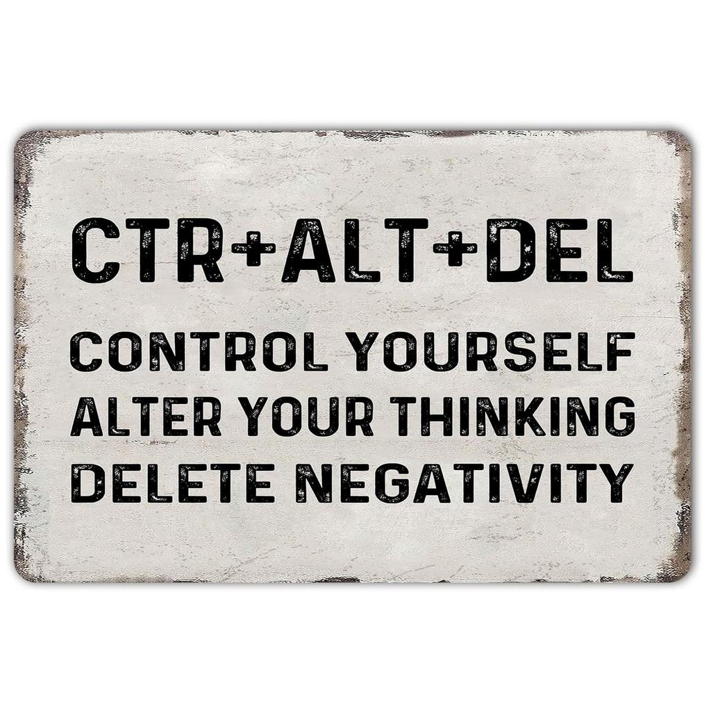 Famous Quotes Metal Tin Signs Plaque Wall Decoration Vintage Art Posters Iron Painting for Man Cave Home Cafe Garden Club Bar