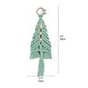 Christmas Tree Tapestry Festival Nordic Gifts Hand Woven Exquisite Decoration Wedding Backdrop with Tassel Xmas Tree Pendant