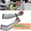 Schnittfeste HPPE-Armmanschette der Stufe 5 für Bauarbeiten an Automobilglas und Arbeit, Sicherheitshandschuh, durchstichsichere Armschutzmanschette