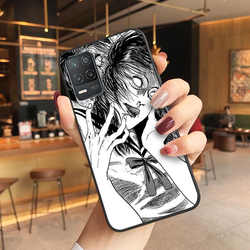 Horror Comic Tomie Phone Case for OPPO Realme GT 2 Pro X2 Pro XT C25S 8 7 6 Pro 6i GT Master C3 C21 C21Y C11 X3 SuperZoom