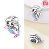 Little Mermaid Beads Charm Fit Silver Plated Original Bracelet for Jewelry Making