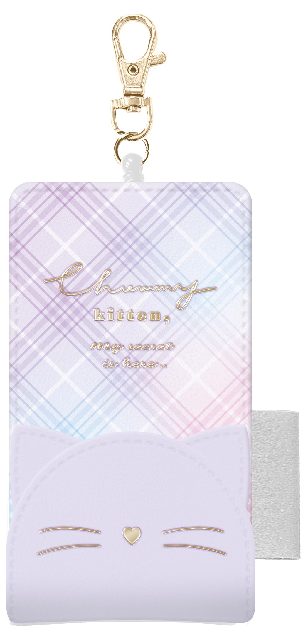 

Chammy Kitten Purple Key Case