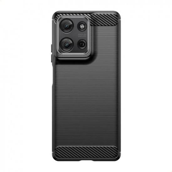 Motorola Moto G75 5g Case,flexible Tpu Fiber Protective Cover For Motorola Moto G75 5g чёрный
