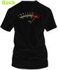 VU Meter Analog Classic Hi Fi DJ Style Fashionable Back Print Unisex T-Shirt