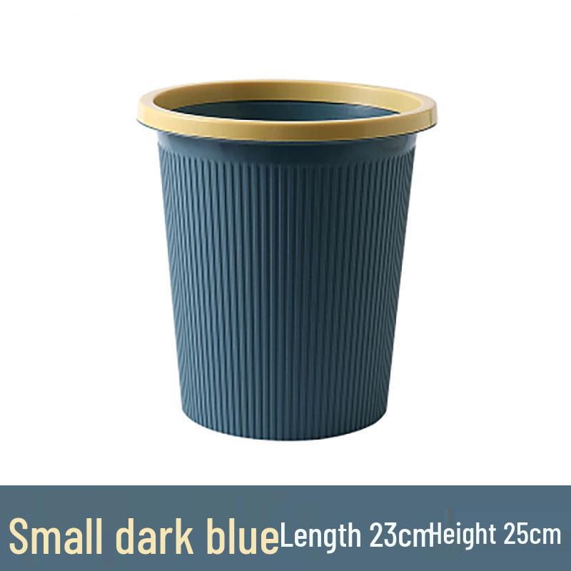 Large Creative Plastic Square Trash Can for Bathroom, Kitchen, and Living Room