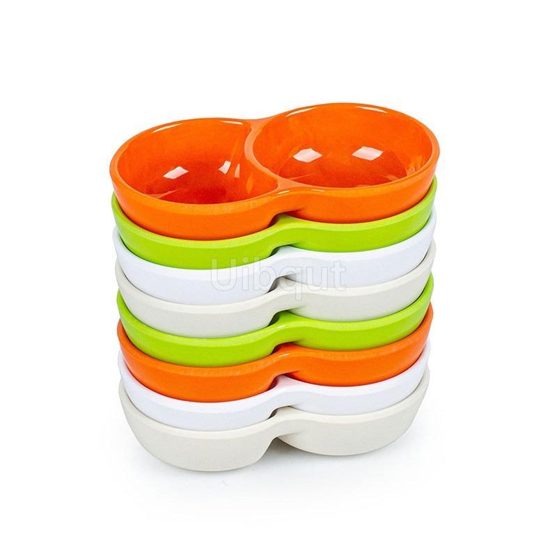 Melamine Hot Pot Sauce Dishes plastic Small Dipping Plates Self seasoning pepper wasabi Soy Sauce Vinegar Dish dressing bottle