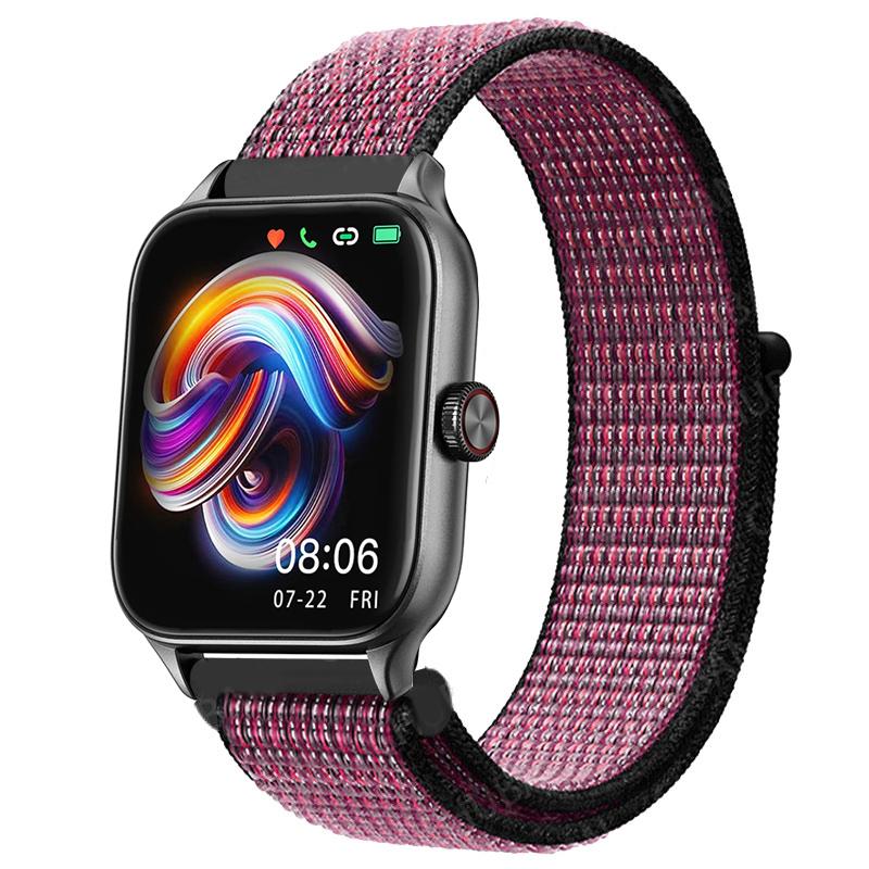 20mm 22mm Nylon Bandje voor Amazfit Balance 2 1/GTR 4 3 Pro 47mm/Bip 6 5 Sport Horlogeband Correa voor Amazfit Active 2/GTS 4 3 Riem