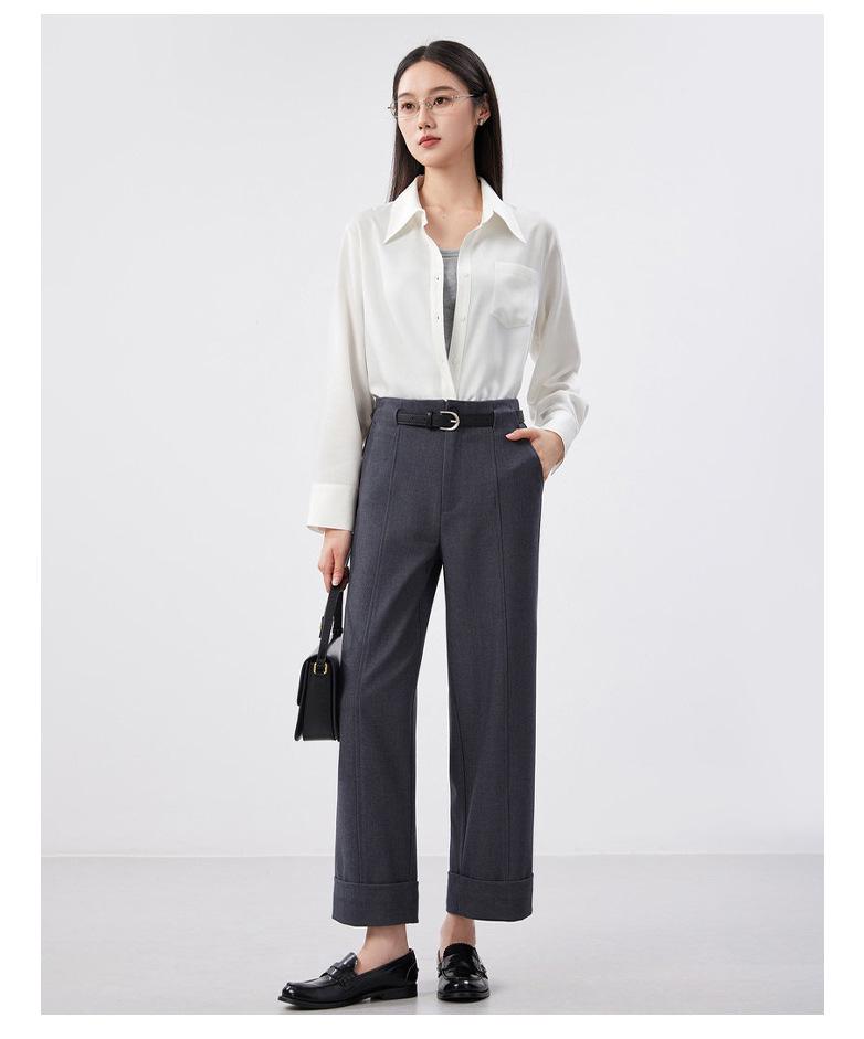 Rongtai Women's Lightweight Non-Iron Cloud-Like Shirt – Spring 2026 Versatile Commuter Top