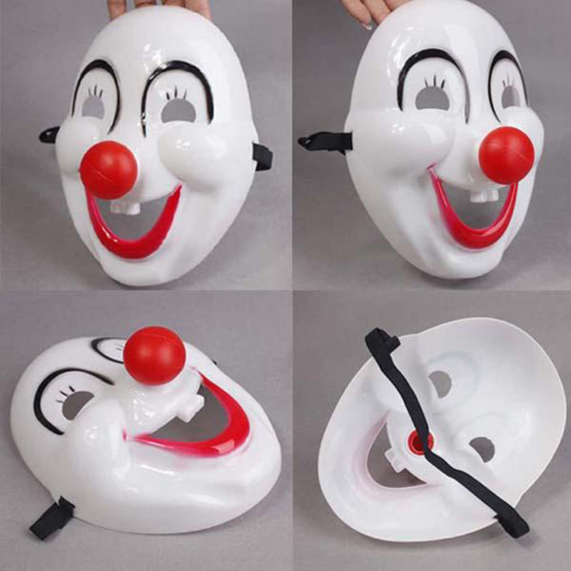Halloween Funny Fancy Dress Party Mask Red Nose Clown Masquerade Mascaras Masks