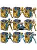 Seitoushi Seiya Seiiki Juunikyuu Hen Gold Saint Action Figure Sagittarius Champion Seiya Mu Aiolia Assembly Toys Children Gift