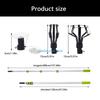 B0KB Ergonomic Handle Plan Light Bulb Changer Extendable Post For Comfortable Action In Hard To Reach Districts