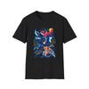 Demon Rider Illustration Tshirt  Neon Fantasy Anime Design