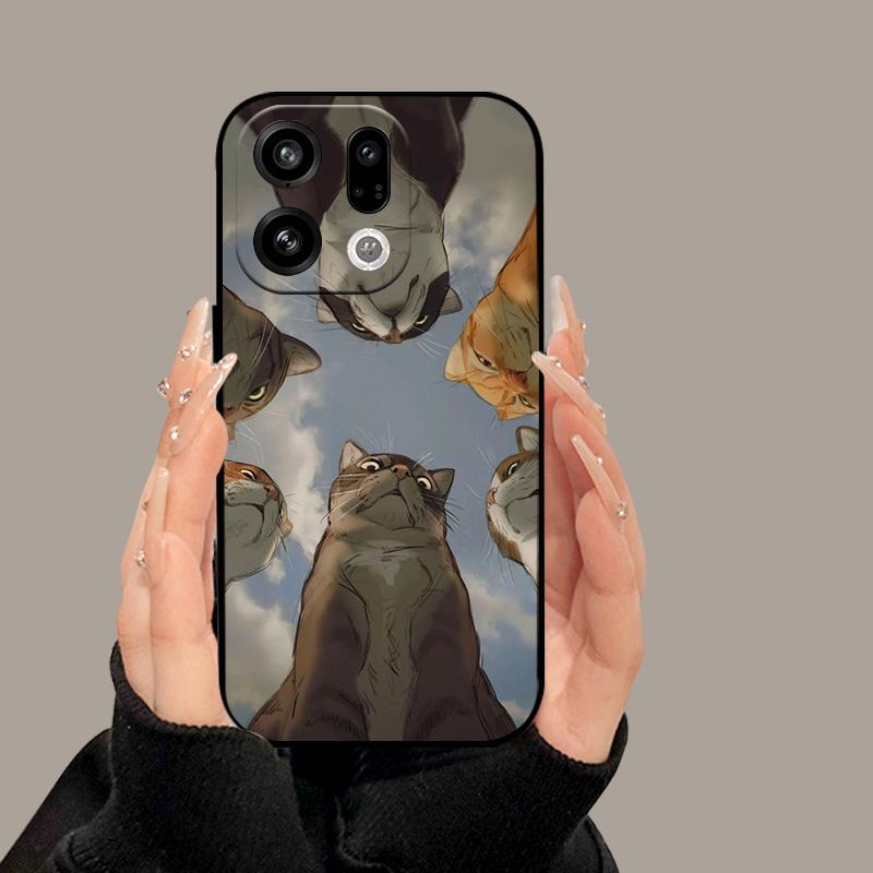 Case For Oppo Find X9 Pro FindX9 Silicone Soft TPU Phone Back Cover For OPPO Find X 9 X9Pro 5G Camera Protection Shell Coque