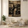 Godfather Movie Poster Tapestry Background Cloth Fashion Print Soft Background Wall Hanging Cloth Homestay Soft Decoration Tapestry