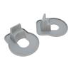 2 Pack Swimming Pool Pipe Holders, Pool Hose Holder Stickers ABS   Ground Pool Hose Support Bracket for 1.25 Inch Diameter Pipes