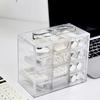 Fashionable Space Saving Undergarment Storage Box with Clear Designs and Customizable Compartments Daily Use Items