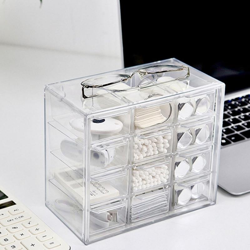 Fashionable Space Saving Undergarment Storage Box with Clear Designs and Customizable Compartments Daily Use Items
