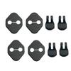 TADOKAPATU Striker Door Lock Covers and Door Stopper Covers for Corolla Corolla and Corolla 210 Series of and Rust PP Black Touring, Sport, (Set 8) -