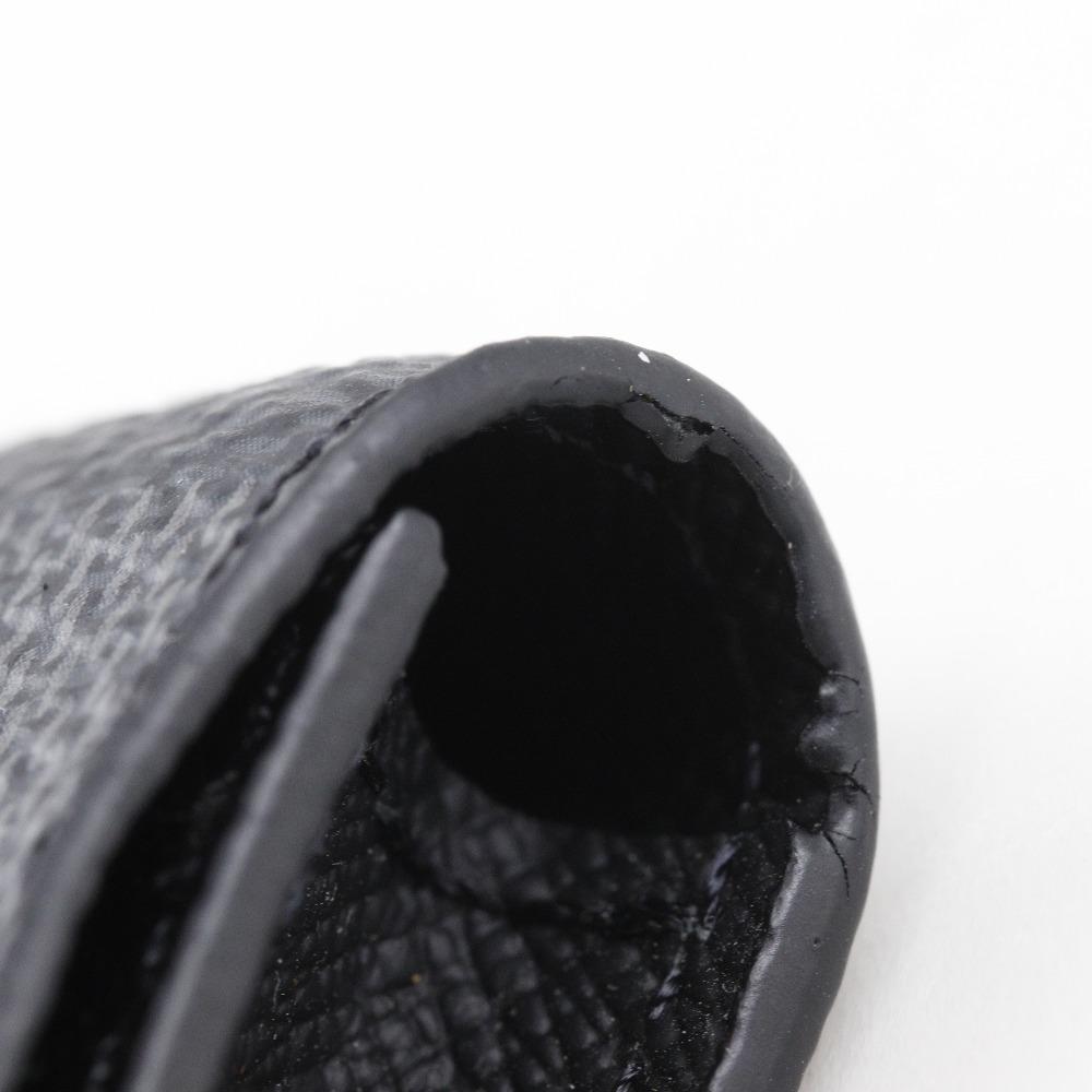 LOUIS VUITTON Anneveld Cult de Visit Card Case N63338 name card holder black Damier Grafitto Canvas mens Used